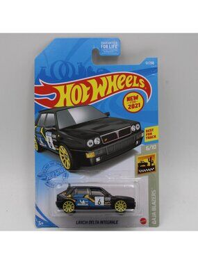 Hot Wheels Lancia Delta Integrale Black 2021 Baja Blazers 6/10 51/250